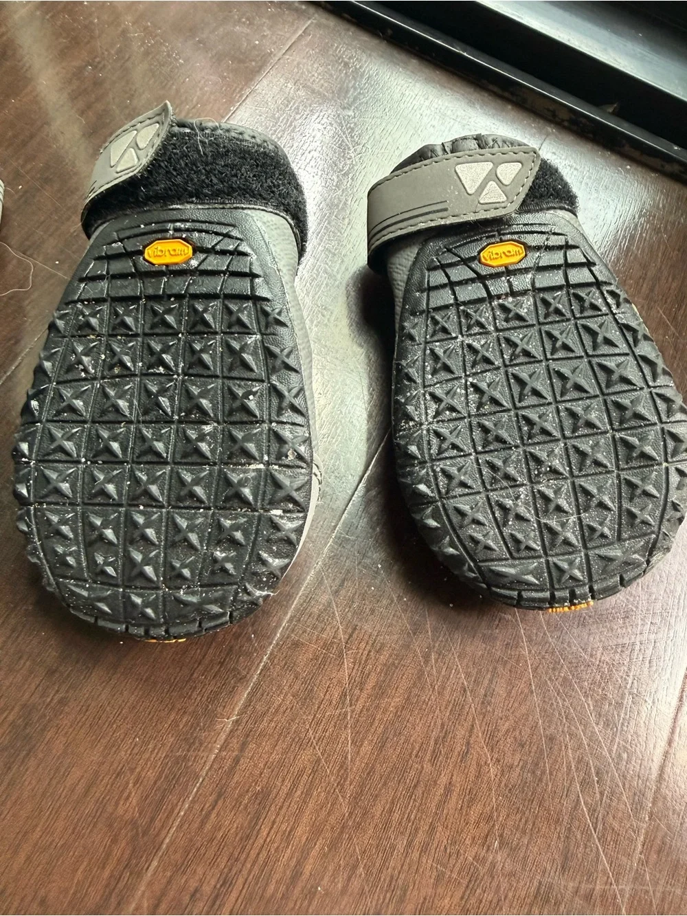RuffWear Grip Trex Dog Boots, Gray and Black Dog Boots - Set of Four Size 3in
